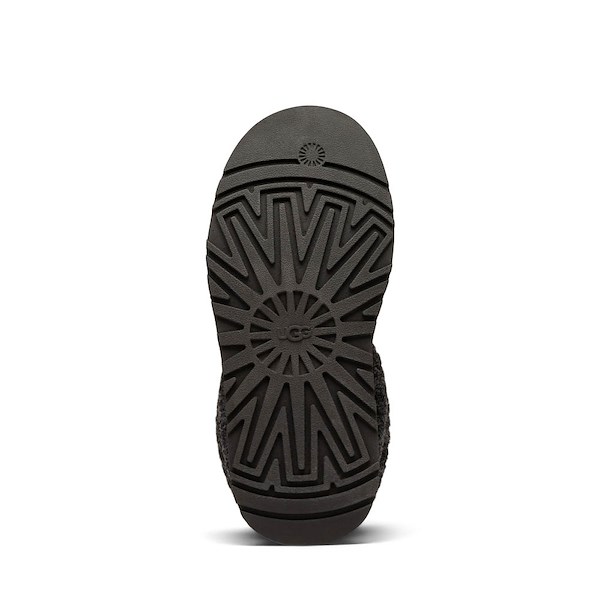 alternate view Womens UGG&reg; Classic Mini Dipper Legwarmer Boot - BlackALT3