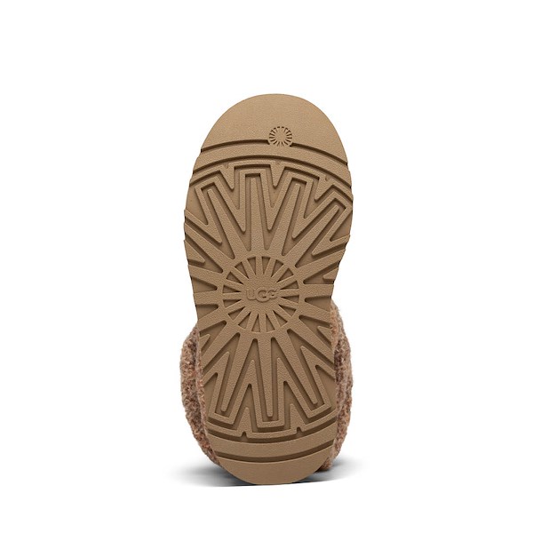 alternate view Womens UGG&reg; Classic Mini Dipper Legwarmer Boot - Light BronzeALT3