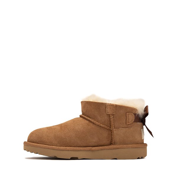 alternate view UGG&reg; Ultra Mini Bailey Bow Boot - Little Kid / Big Kid - ChestnutALT1