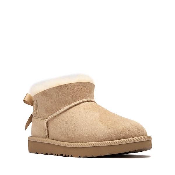 alternate view UGG&reg; Ultra Mini Bailey Bow Boot - Little Kid / Big Kid - SandALT5