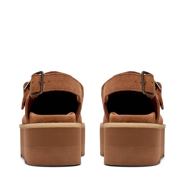 alternate view Womens Clarks Meare Easy Elevated Sandal - TanALT4