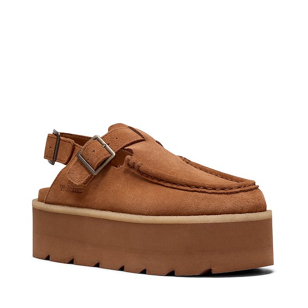 alternate view Womens Clarks Meare Easy Elevated Sandal - TanALT5