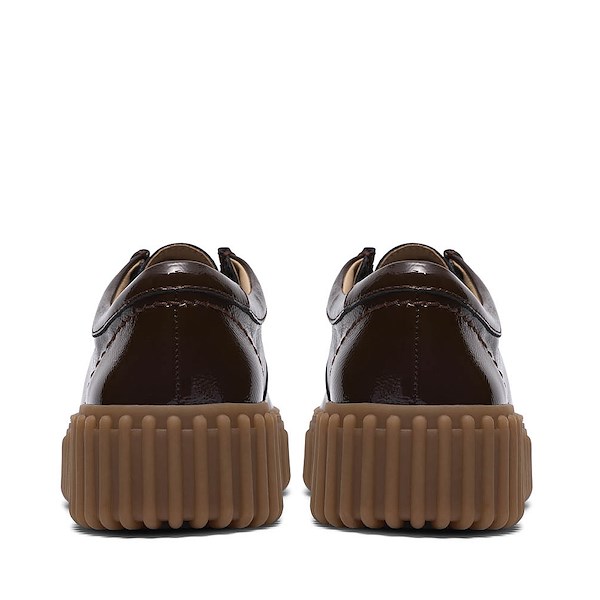 alternate view Womens Clarks Torhill Bee Casual Shoe - Brown PatentALT4