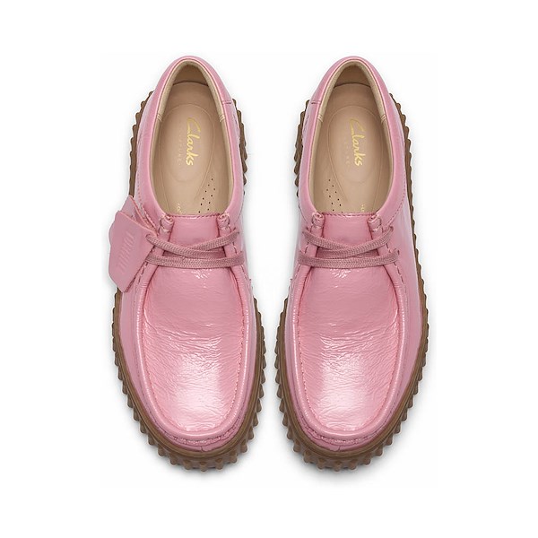 alternate view Womens Clarks Torhill Bee Casual Shoe - Pink PatentALT2