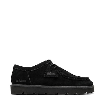 Mens Clarks Wallabee EVO Chukka Boot - Black | Journeys