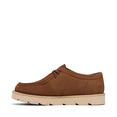 Mens Clarks Meare Walla Casual Shoe - Cola | Journeys