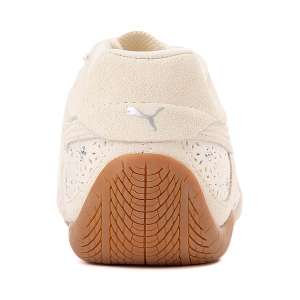 alternate view Womens PUMA Speedcat Go Bejeweled Athletic Shoe - Alpine SnowALT4