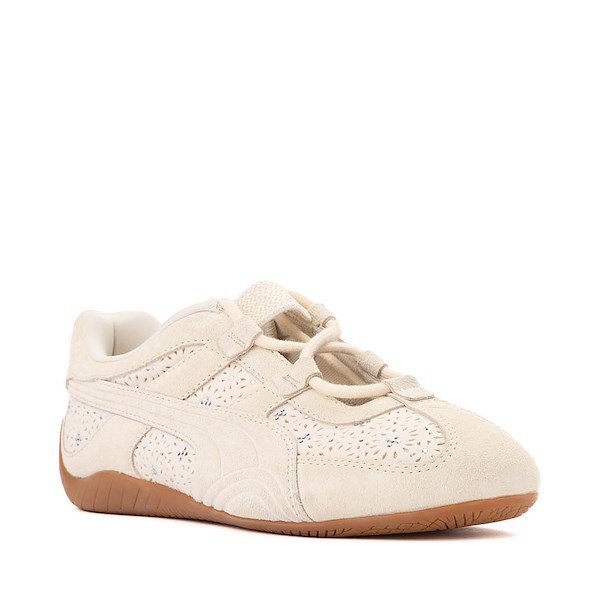 alternate view Womens PUMA Speedcat Go Bejeweled Athletic Shoe - Alpine SnowALT5