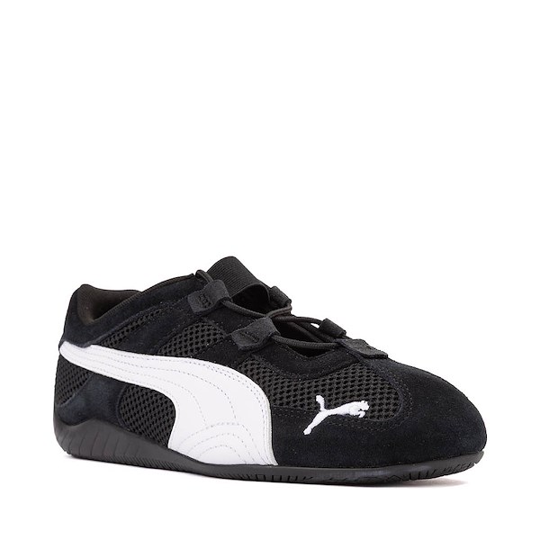 alternate view Womens PUMA Speedcat Go Athletic Shoe - PUMA Black / PUMA WhiteALT5