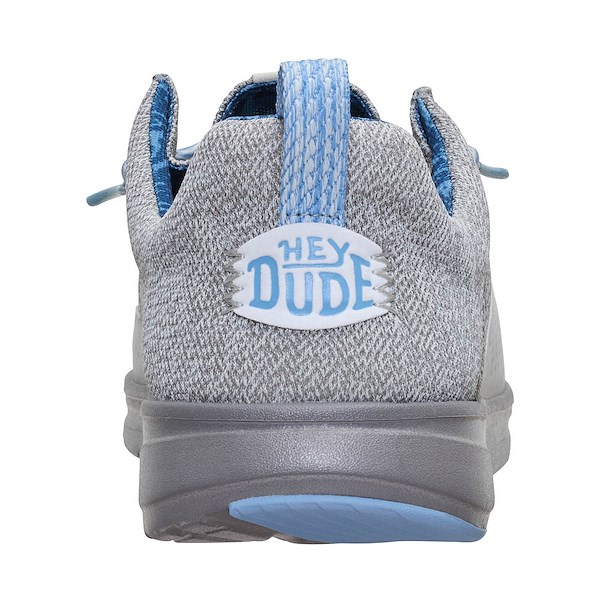 alternate view Mens HEYDUDE Wally Hey2O Mesh Casual Shoe - Sargasso Blue / Cloud BlueALT4