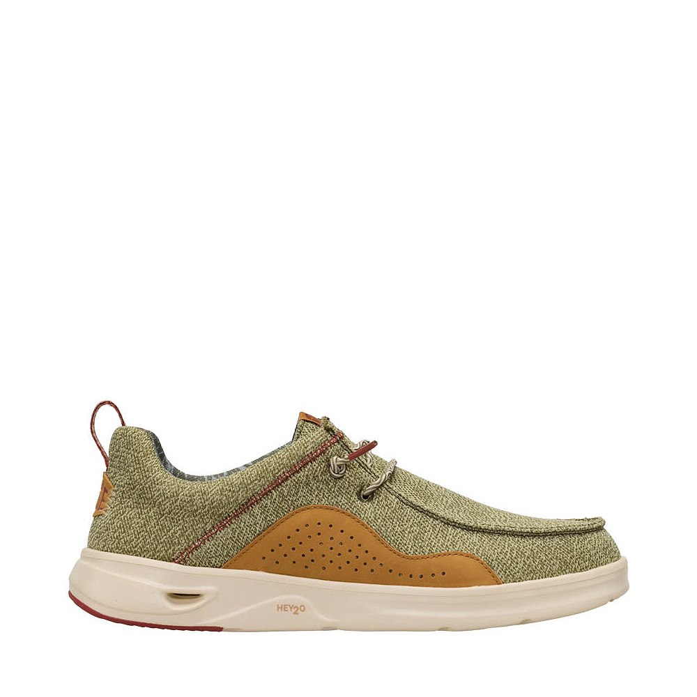 Mens HEYDUDE Wally Hey2O Mesh Casual Shoe - Burnt Olive