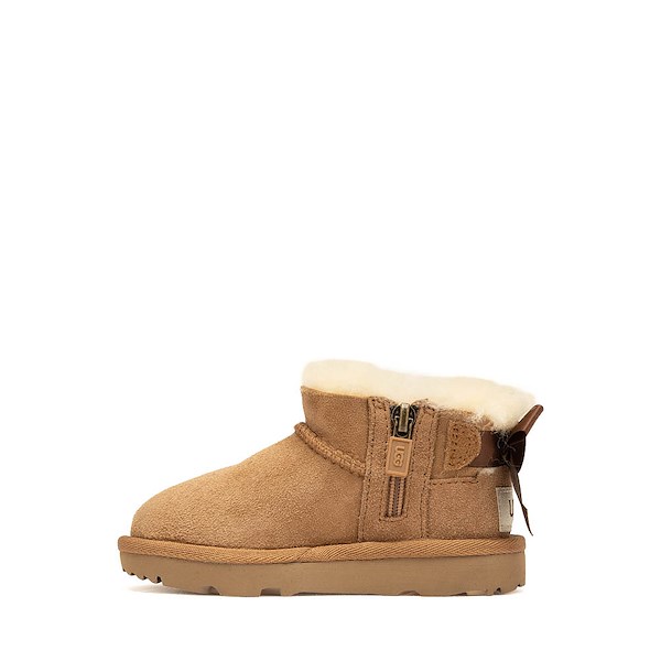 alternate view UGG&reg; Ultra Mini Bailey Bow Boot - Toddler / Little Kid - ChestnutALT1