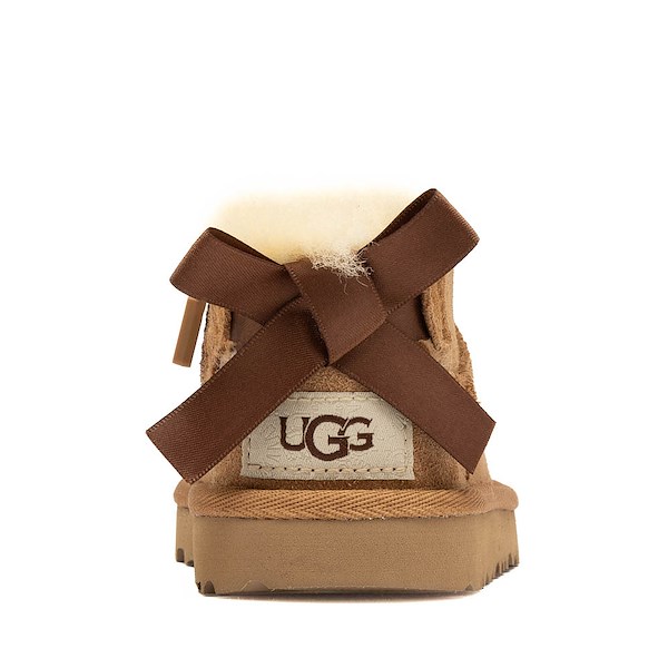 alternate view UGG&reg; Ultra Mini Bailey Bow Boot - Toddler / Little Kid - ChestnutALT4