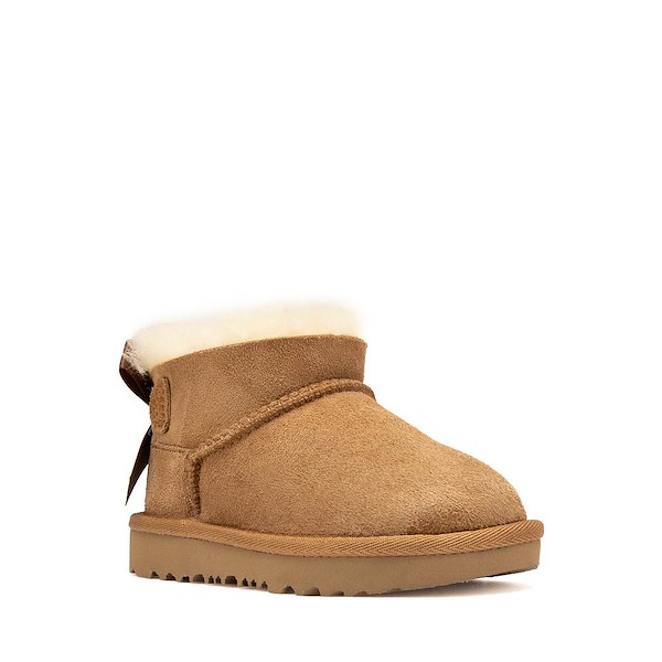 alternate view UGG&reg; Ultra Mini Bailey Bow Boot - Toddler / Little Kid - ChestnutALT5