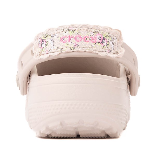 alternate view Crocs Classic Crafted Ditsy Floral Clog - Cocoa Cr&eacute;meALT4