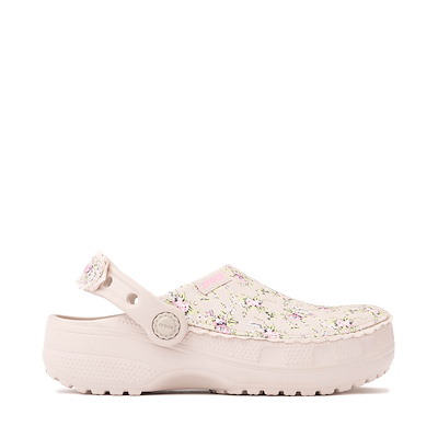 Main view of Crocs Classic Crafted Ditsy Floral Clog - Cocoa Cr&amp;eacute;me