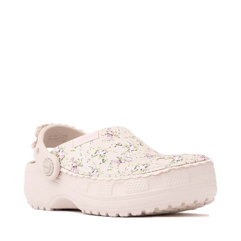 Crocs Classic Crafted Ditsy Floral Clog - Cocoa Créme | Journeys