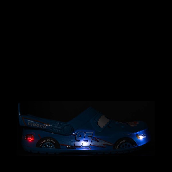 alternate view Disney and Pixar Cars Crocs Lightning McQueen Dinoco Classic Clog - Dinoco BlueALT1