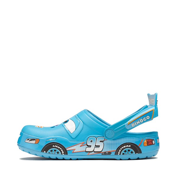 alternate view Disney and Pixar Cars Crocs Lightning McQueen Dinoco Classic Clog - Dinoco BlueALT1A
