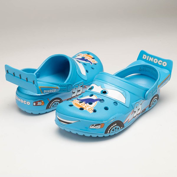 alternate view Disney and Pixar Cars Crocs Lightning McQueen Dinoco Classic Clog - Dinoco BlueHERO