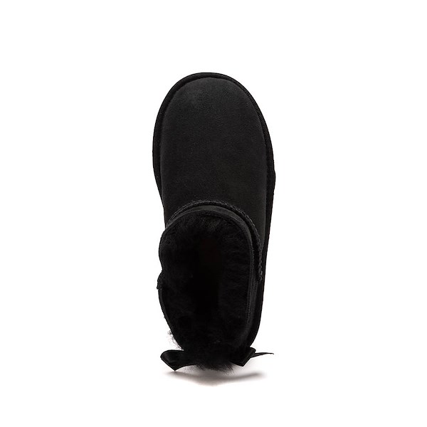 alternate view UGG&reg; Ultra Mini Bailey Bow Boot - Little Kid / Big Kid - BlackALT2