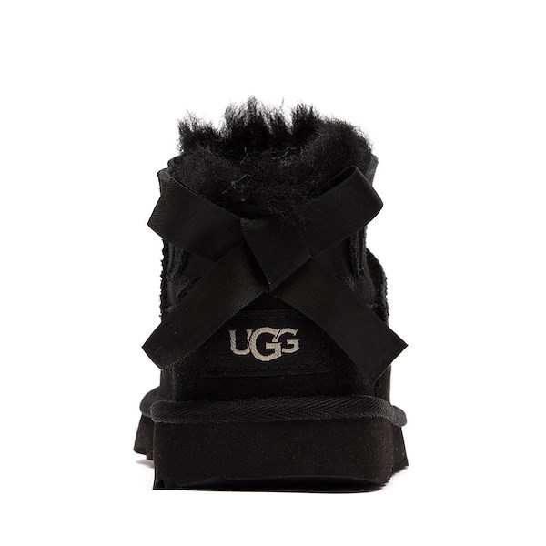 alternate view UGG&reg; Ultra Mini Bailey Bow Boot - Little Kid / Big Kid - BlackALT4