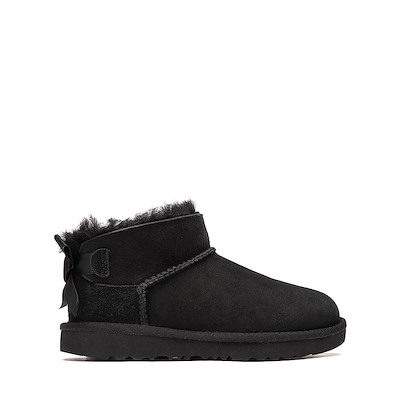 Main view of UGG&amp;reg; Ultra Mini Bailey Bow Boot - Little Kid / Big Kid - Black