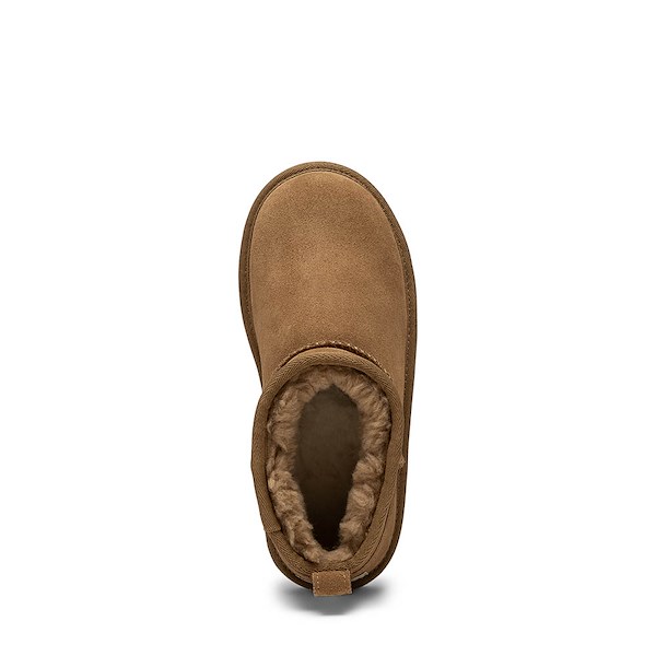 alternate view UGG&reg; Classic Ultra Mini Platform Boot - Little Kid / Big Kid - Light BronzeALT2