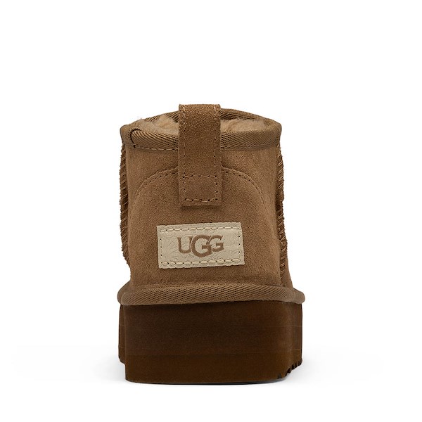 alternate view UGG&reg; Classic Ultra Mini Platform Boot - Little Kid / Big Kid - Light BronzeALT4