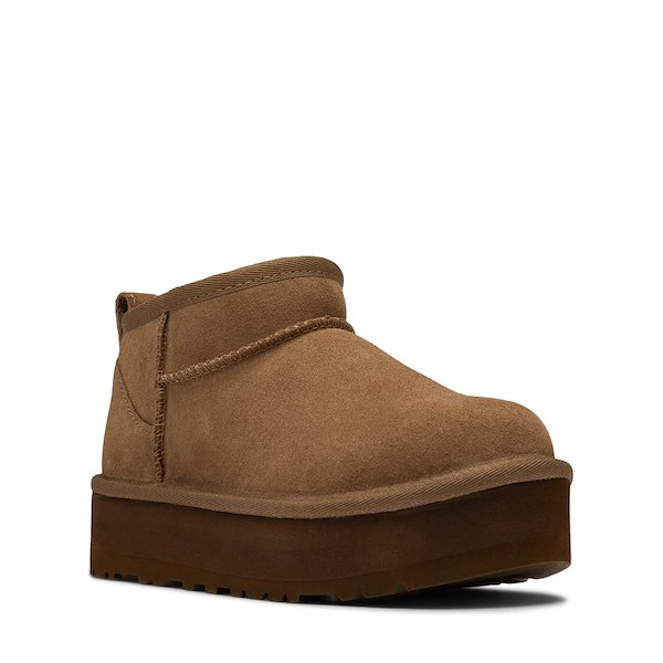 alternate view UGG&reg; Classic Ultra Mini Platform Boot - Little Kid / Big Kid - Light BronzeALT5