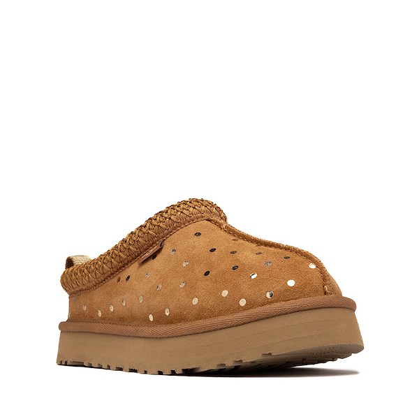 alternate view UGG&reg; Tazz Shiny Dots Platform Slipper - Little Kid / Big Kid - ChestnutALT5