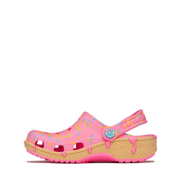alternate view Crocs Classic Melted Ice Cream 101 Clog - Little Kid / Big Kid - Pink PunchALT1