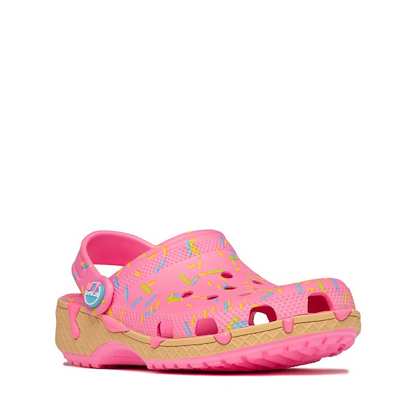 alternate view Crocs Classic Melted Ice Cream 101 Clog - Little Kid / Big Kid - Pink PunchALT5