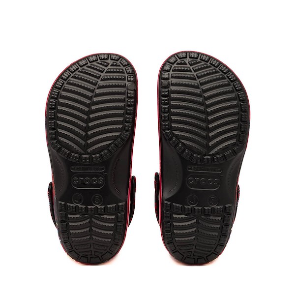 alternate view Spider-Verse Crocs Miles Morales Classic Clog - Little Kid / Big Kid - BlackALT3
