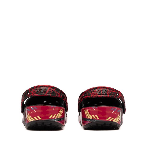 alternate view Spider-Verse Crocs Miles Morales Classic Clog - Little Kid / Big Kid - BlackALT4