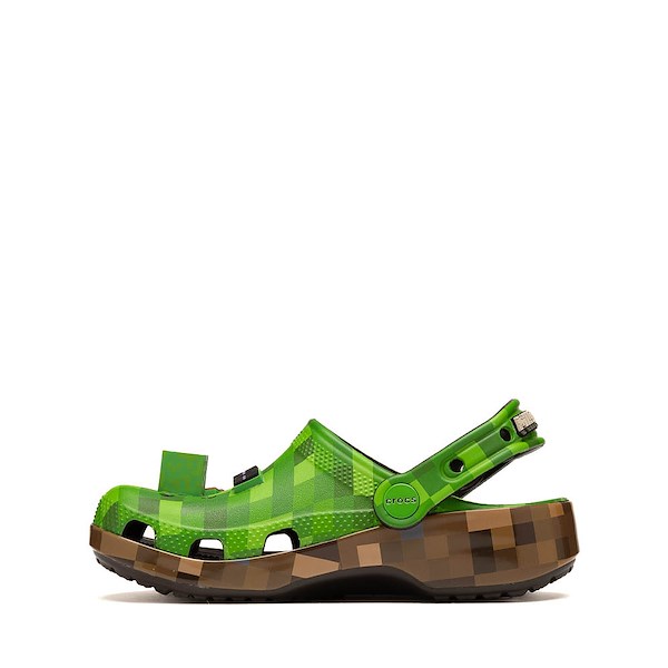 alternate view Minecraft x Crocs Classic Clog - Little Kid / Big Kid - MulticolorALT1
