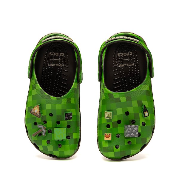alternate view Minecraft x Crocs Classic Clog - Little Kid / Big Kid - MulticolorALT2