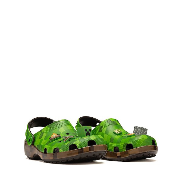 alternate view Minecraft x Crocs Classic Clog - Little Kid / Big Kid - MulticolorALT5