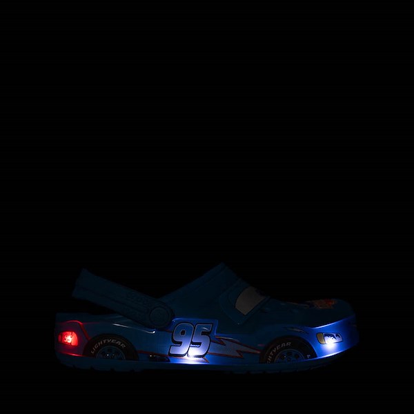alternate view Disney and Pixar Cars Crocs Lightning McQueen Dinoco Classic Clog - Little Kid / Big Kid - Dinoco BlueALT1
