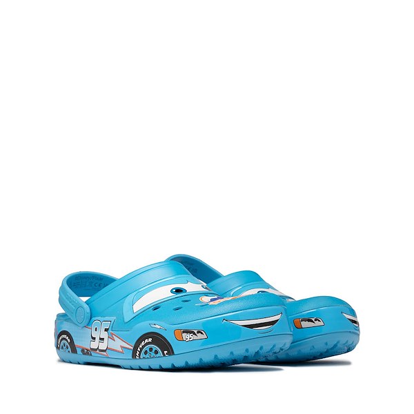 alternate view Disney and Pixar Cars Crocs Lightning McQueen Dinoco Classic Clog - Little Kid / Big Kid - Dinoco BlueALT5