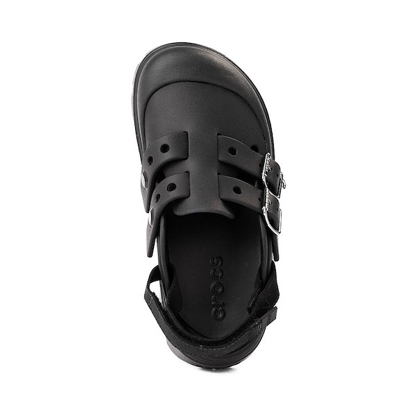 alternate view Womens Crocs Loaferette Clog - BlackALT2