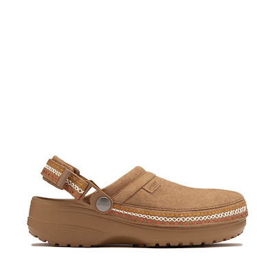 Main view of Crocs Classic Crafted Stitch Clog - Sepia