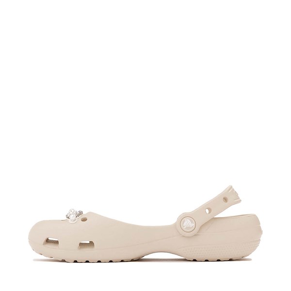 alternate view Womens Crocs Classic Pearls Ballet Flat - FrappeALT1