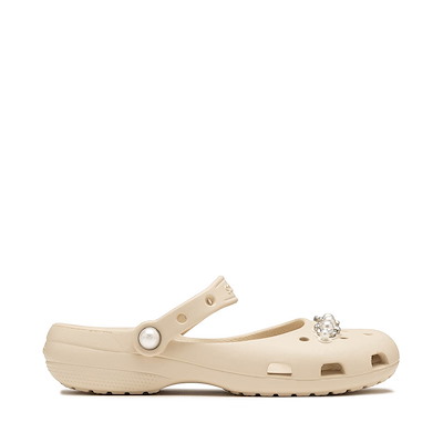 Main view of Womens Crocs Classic Pearls Ballet Flat - Frappe