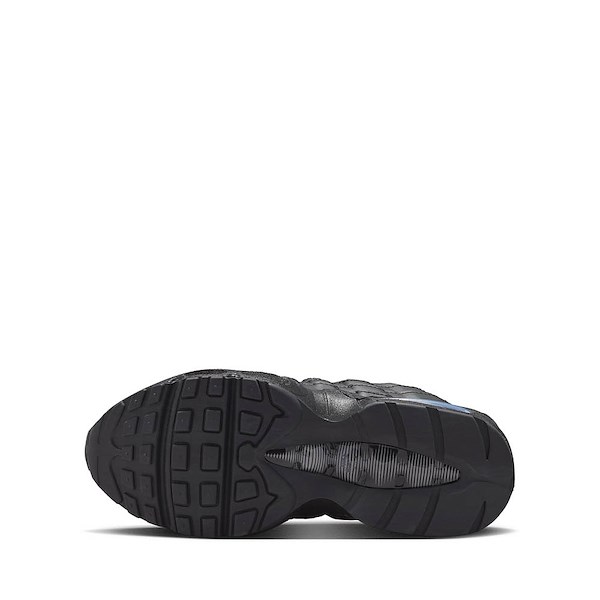 alternate view Nike Air Max 95 Athletic Shoe - Big Kid - Black / Black / Anthracite / BlackALT3