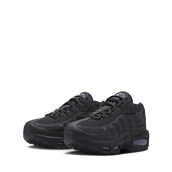 alternate view Nike Air Max 95 Athletic Shoe - Big Kid - Black / Black / Anthracite / BlackALT5