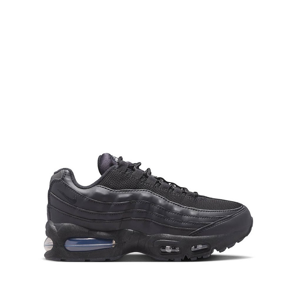 Nike Air Max 95 Athletic Shoe - Big Kid - Black / Black / Anthracite / Black