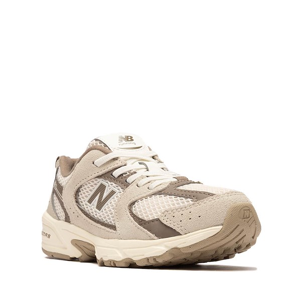 alternate view New Balance 530 Athletic Shoe - Little Kid - Linen / Shipyard / Thunder BrownALT5