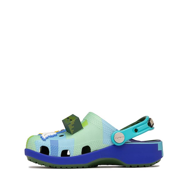 alternate view Minecraft x Crocs Chicken Jockey Classic Clog - Little Kid / Big Kid - MulticolorALT1