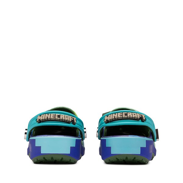 alternate view Minecraft x Crocs Chicken Jockey Classic Clog - Little Kid / Big Kid - MulticolorALT4